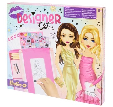 Zestaw do projektowania mody Designer Set Besties