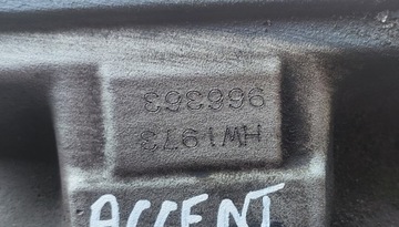 HYUNDAI ACCENT 1.5 SKŘÍŇ ŘAZENÍ HW1973