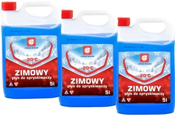 Ładny Zimowy płyn do spryskiwaczy dla Firm 3x5L