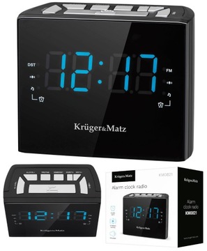 RADIOBUDZIK RADIO FM KRUGER MATZ DUŻE CYFRY LED