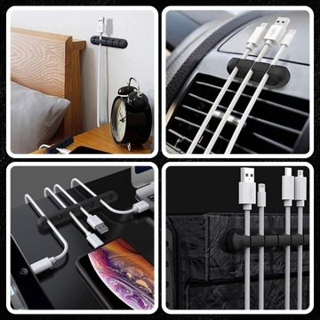 КАБЕЛЬНЫЙ ДЕРЖАТЕЛЬ ОРГАНАЙЗЕР КАБЕЛИ САМОКЛЕЯЩИЙСЯ КАБЕЛЬ