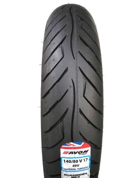 140/80V17 AVON ROADRIDER MKII PRZÓD TYŁ 140/80/17