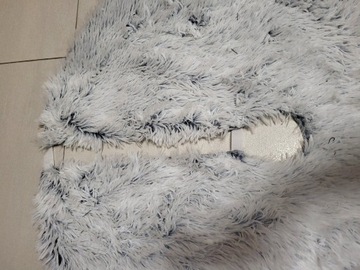 Коврик «Ёлка», коврик 90 см, меховой ковер