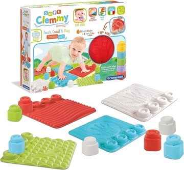 ZESTAW EDUKACYJNY SENSORYCZNY ŚCIEŻKA MATA SENSORYCZNA CLEMENTONI BABY