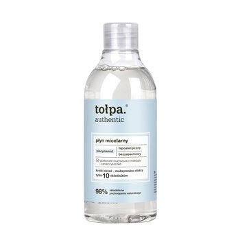 Płyn micelarny hipoalergiczny i bezzapachowy Tołpa authentic 300 ml