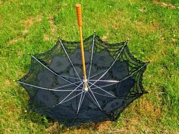 ЗОНТ КРУЖЕВНОЙ ЗОНТ ОТ СОЛНЦА БАМБУК Прим.