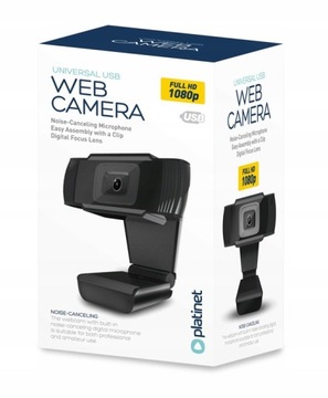 KAMERKA INTERNETOWA Platinet PCWC1080 FullHD 1080p Mikrofon