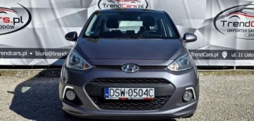 Hyundai i10 II Hatchback 1.0 MPI 66KM 2015 Hyundai i10 Klima bezwypadkowy serwisowany zarejetstrowany Benzyna 66KM, zdjęcie 9