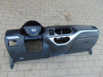 KIA PICANTO II 11-15 ПОДУШКА БЕЗОПАСНОСТИ ВОДИТЕЛЯ ПРИБОРНАЯ ПАНЕЛЬ