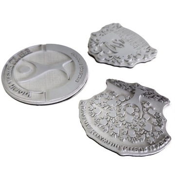 Pieczątka okrągła 40 mm Automat samotuszujący HAND-MADE Logo TWÓJ WZÓR