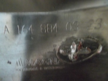 MERCEDES GL 164 W164 CHRÓM NA NÁRAZNÍK A1648840323