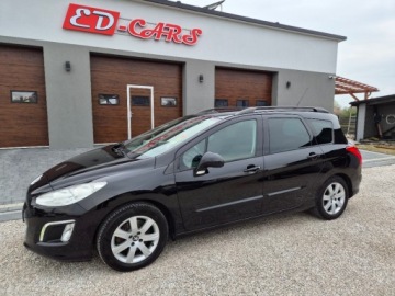 Peugeot 308 I SW Facelifting 2.0 HDI FAP 150KM 2013 Peugeot 308 Piekny czarny 2.0 HDI 220 tys km z Niemiec zarejestrowany gwar, zdjęcie 3