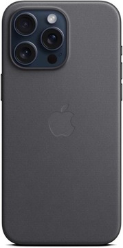 Чехол FineWoven для Apple iPhone 15 Pro Max с MagSafe — ЧЕРНЫЙ