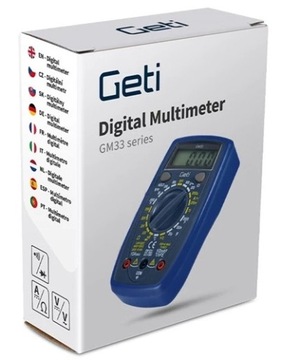 Мультиметр универсальный измеритель температуры GM33C/UT33C DCV/ACV 500В DCA10A