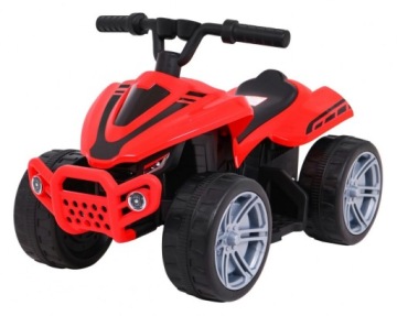 Quad Little Monster на акумуляторі для найменших Червоний Привід 25 Вт