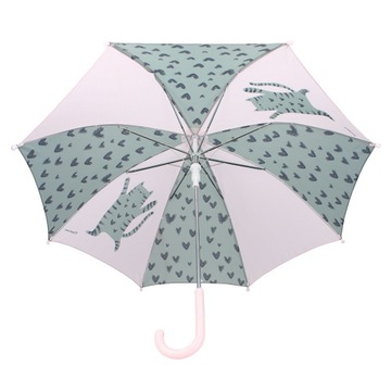 KIDZROOM кот и зеленый зонтик от дождя seca