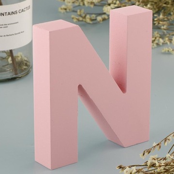 Деревянный 26 алфавит и буквы для детей N