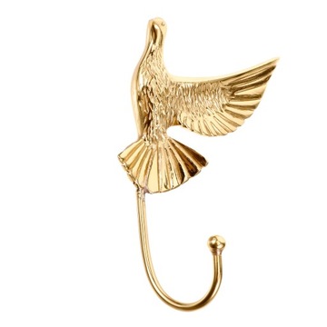 DEKORACYJNE HACZYKI NA PŁASZCZE MOSIĘŻNE