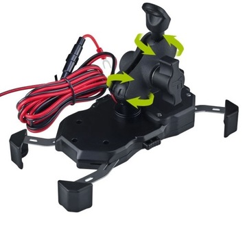 ДЕРЖАТЕЛЬ ДЛЯ МОТОЦИКЛА QI QC3.0 ИНДУКЦИОННЫЙ ТЕЛЕФОН