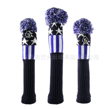 Набор пряжи для аксессуаров для гольф-клуба.