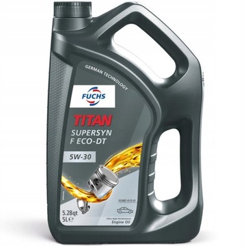 OLEJ FUCHS TITAN SUPERSYN F ECO-DT 5W-30 5L