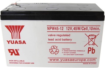 YUASA NPW45-12 8,5AH 12V NPW 45-12 12V