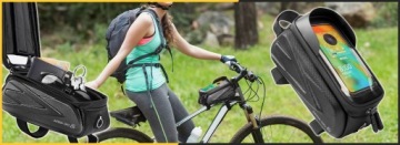 БОЛЬШОЙ PANNIER ВЕЛОСИПЕД СУМКА ПЕРЕВОЗЧИК СЛУЧАЙ ТЕЛЕФОН СЛУЧАЙ ВОДОНЕПРОНИЦАЕМЫЙ