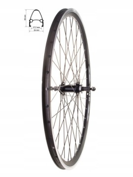 ВЕЛОСИПЕДНОЕ КОЛЕСО 28 АЛЮМИНИЕВОЕ ЗАДНЕЕ СВОБОДНОЕ СКОРОСТЬ 6-7 ГЛАВНЫЙ ПОДШИПНИК