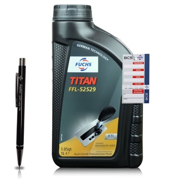 1 LITR OLEJ FUCHS TITAN FFL-52529 1L VW G055529 DL382 - DYSTRYBUTOR