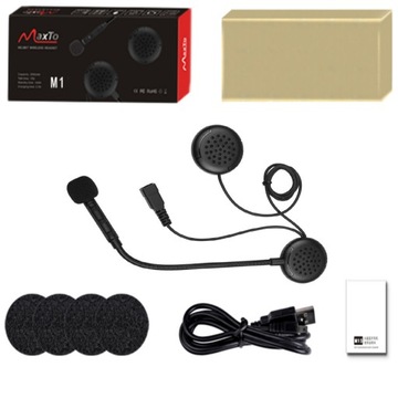 Bluetooth-наушники Intercom MaxTo M1 для шлема