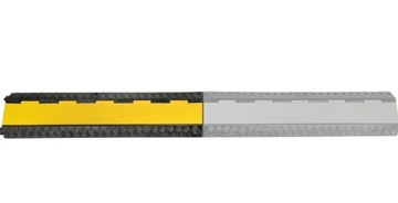 NAJAZD PROGOWY kablowy OCHRONNY 100cm 2 kanały GUMA ( DEFEKT CZYTAJ OPIS )