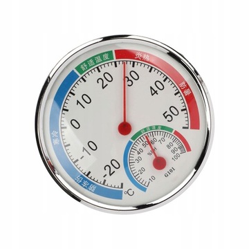 MIERNIK TERMOMETR I HIGROMETR W SZKLARNI