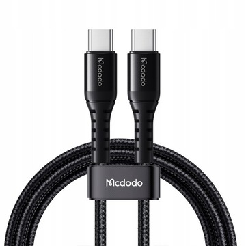 MCDODO КАБЕЛЬ USB-C USB-C БЫСТРАЯ ЗАРЯДКА КАБЕЛЬ USB ТИПА C 3A 60 Вт 3M