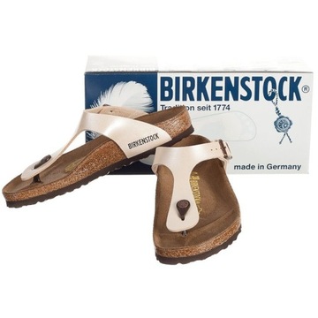 Buty na Lato Damskie Klapki Japonki Birkenstock Gizeh 943871