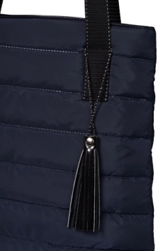 Стеганая женская сумочка соли темно -синий