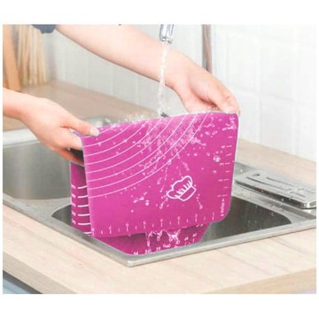 Табурет, подставка для столовых приборов, силиконовый кухонный коврик 50х40 см, Цвета