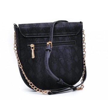 Модная черная сумка-мессенджер Monnari