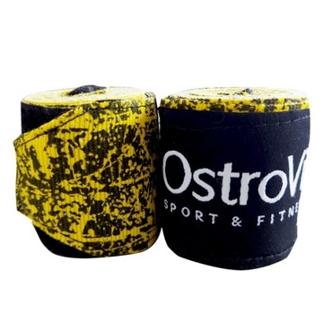 OstroVit Bandaż bokserski 2,5 m OWIJKA TAŚMA