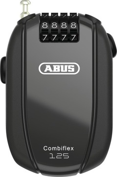 ABUS COMBIFLEX Поїздка 125 засувка трос рулетка кодове кодовий