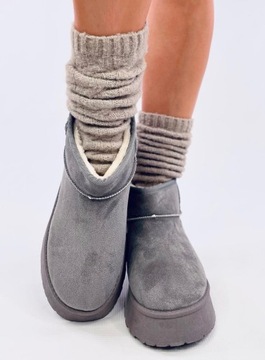 RODMANS GREY 40 туфли на короткой платформе