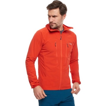 Męska kurtka softshellowa Rab oddychająca XL
