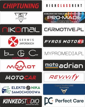 Обложка номерного знака - Надпись/Рекламная шторка - фотообложка