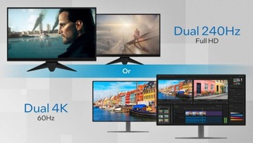 Kabel Thunderbolt 5 USB-C 80 Gb/s 240W 0,5M działa z Thunderbolt 3 4 USB 4