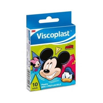 VISCOPLAST Plastry dla dzieci MIKI 10 sztuk