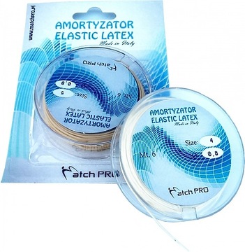 MatchPRO Guma Elastic Latex Natural 1.2mm 6m