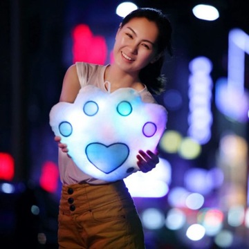 СВЕТЯЩАЯСЯ ПОДУШКА, ДЕКОРАТИВНАЯ, СВЕТОДИОДНЫЙ ТАЛИСМАН