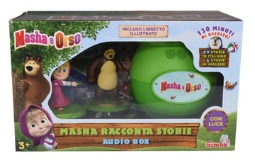 Audio Box dla dzieci Masza i Niedźwiedz włoski/angielski