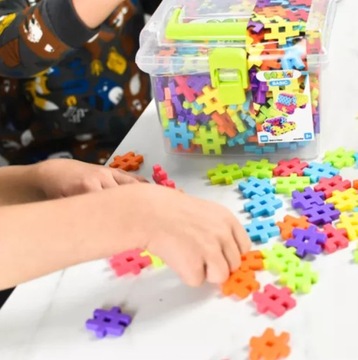 СТРОИТЕЛЬНЫЕ БЛОКИ Вафли MELI Basic Travel Box 250 шт. в коробке