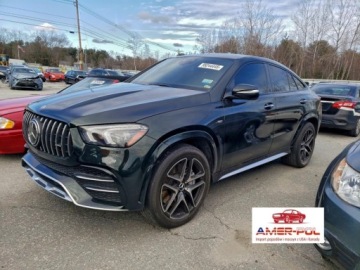 Mercedes GLE V167 SUV AMG 3.0 53 435KM 2021 Mercedes-Benz GLE 2021 MERCEDES-BENZ GLE COUPE AMG 53 4MATIC 3.0 Benzyna, zdjęcie 1
