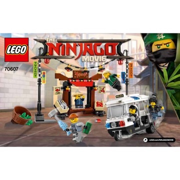 Lego Instrukcja - NINJAGO City Chase 70607